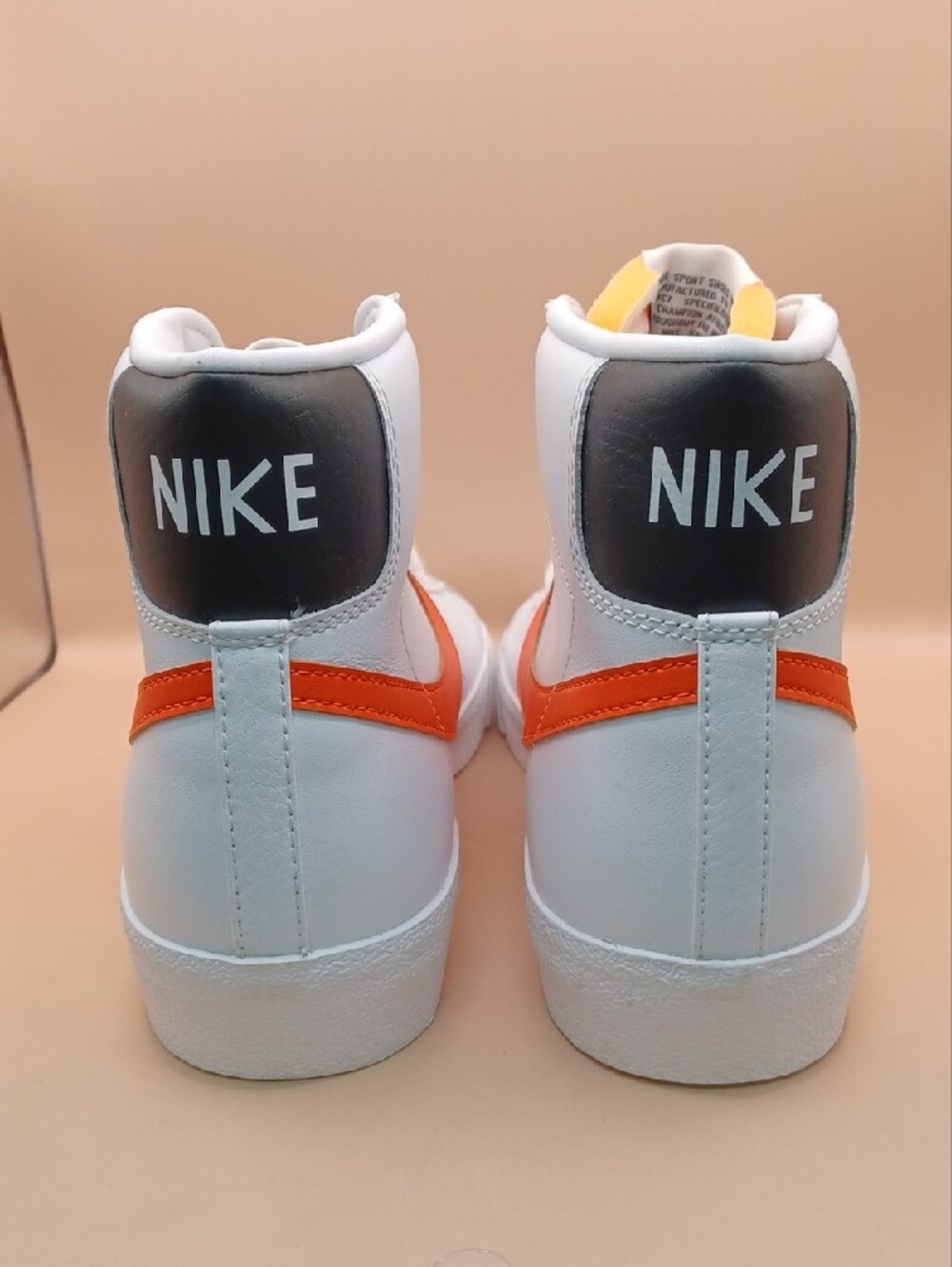 NWOB Nike Blazer Mid '77 Vintage Sneaker-Safety Orange Men Size 11.5 US - Picture 4 of 14
